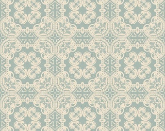 MOROCCAN TILE ~ Mint by Michelle  Decoupage Tissue Paper! ~ Furniture Upcycling / diy / chalk painting / vintage furniture!