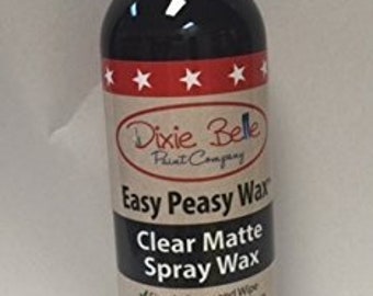 EASY PEASY Clear Spray Wax by Dixie Belle Paint!~  furniture finish / DIY / Upcycling / Chalk Painting / Flat Rate Shipping!