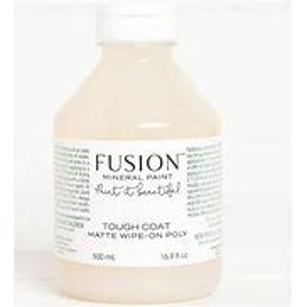 FUSION Paint - TOUGH COAT top coat finish in Matte or Gloss!~ 500 ml ~ Furniture DiY / Upcycling / Chalk Painting / Flat Rate Shipping!