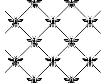 Posh Chalk Stencil Bee POSHitive