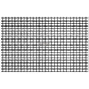 GRID ~Redesign Decoupage Decor Tissue Paper - 2 Sheets 19&quot; X 30&quot; ~ Furniture DIY / Upcycling / Chalk Painting!