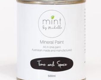 TIME and SPACE ~Mint by Michelle Mineral Paint! ~ Furniture diy / Upcycling / Chalk Painting / All in one Paint / Time & Space!