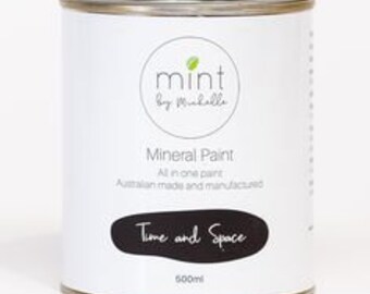 TIME and SPACE ~Mint by Michelle Mineral Paint! ~ Furniture diy / Upcycling / Chalk Painting / All in one Paint / Time & Space!