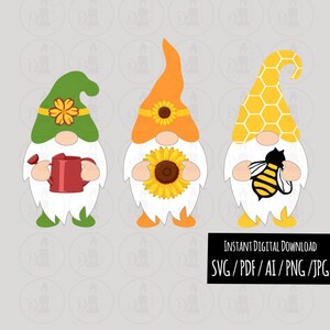 Download Gnome Svg Bumble Bee Gnome Bee Hive Svg Bee Svg Cricut Etsy