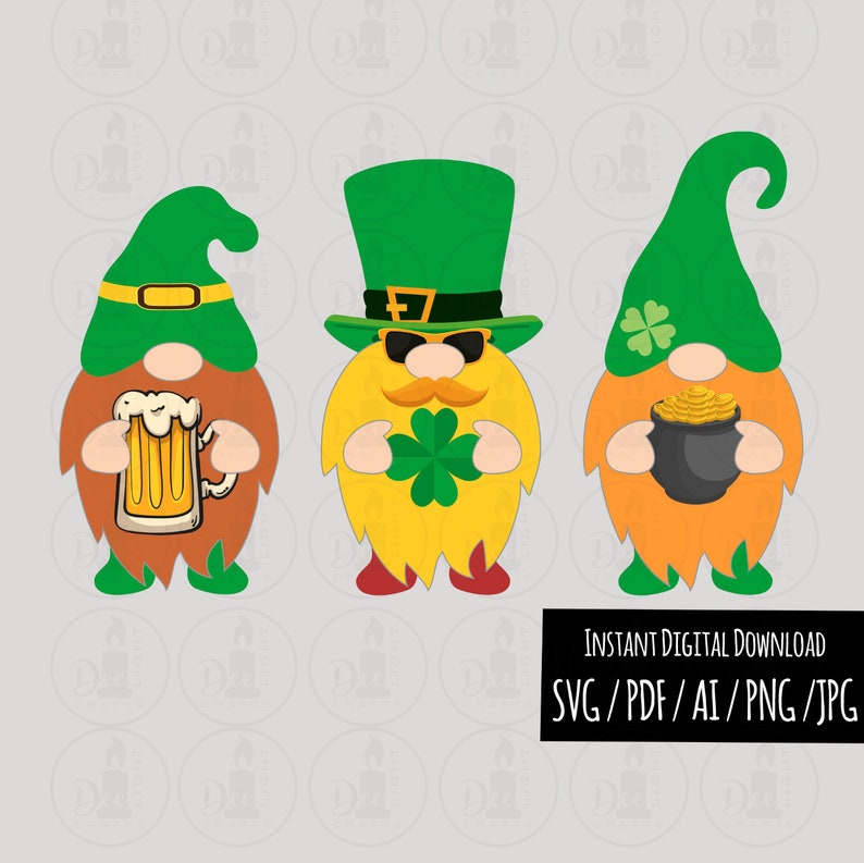 Download Clip Art Ai Holidays Sign Svg Witch Laser Cut Halloween Gnome Svg Png Pumpkin Sublimation Download Gnome St Patrick Svg Bundle Cricut Pdf Art Collectibles