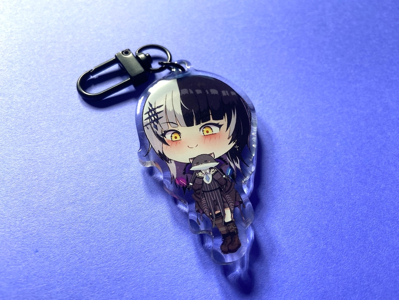Shiori Novella [hololive EN Advent] [anime Keychain] - Etsy