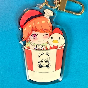 Takanashi Kiara [Hololive EN Myth] [Anime Keychain]