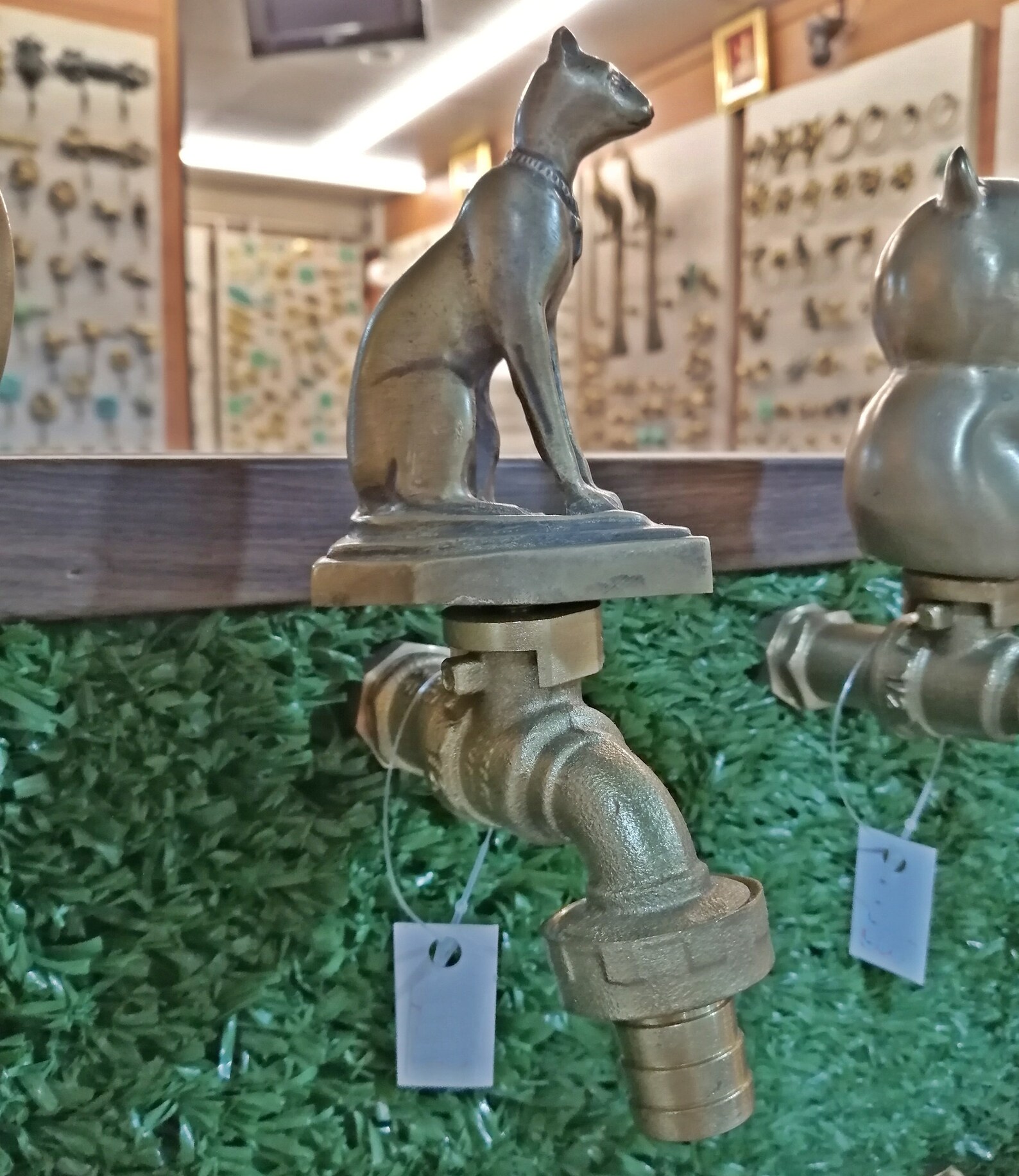 Tap Brass Garden Egypt Cat Faucet Water Vintage Spigot Handle Etsy UK
