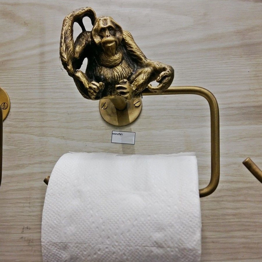 Monkey paper towel holder hotsell