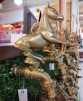 Faucet Brass Horse Vintage Garden Lawn 1/2" Tap Water Home Decor Outdoor product logo