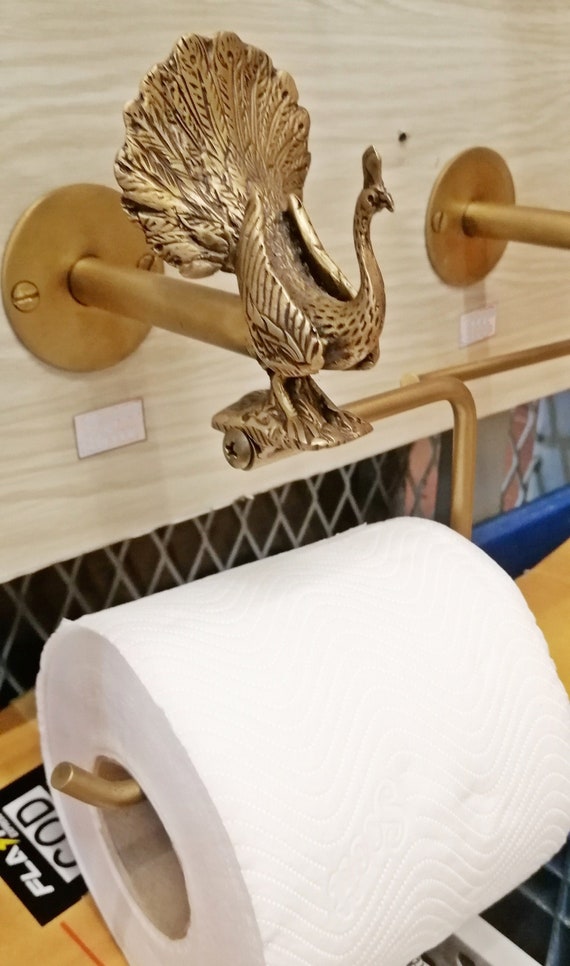 Fish Toilet Paper Holder, Toilet Paper Rack, Koi Wall Statue