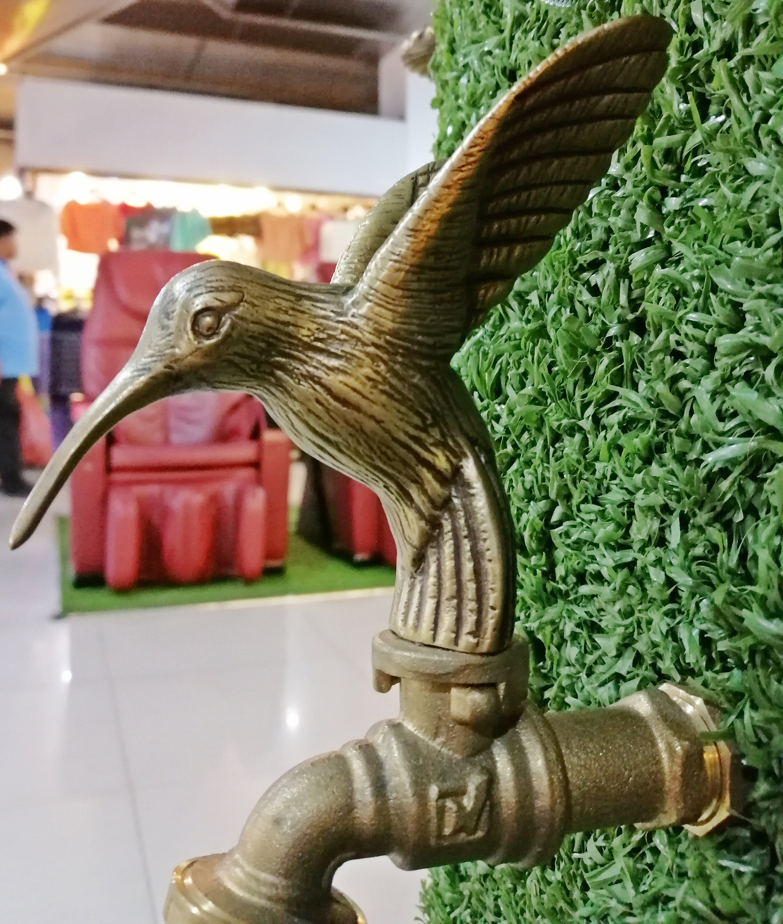 Hummingbird Garden Brass Vintage Spigot Tap Faucet Water Home Etsy