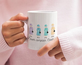 Mug Reine Elizabeth, Citation, RIP, Reine