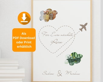 Money Present Travel, print at home or have it delivered