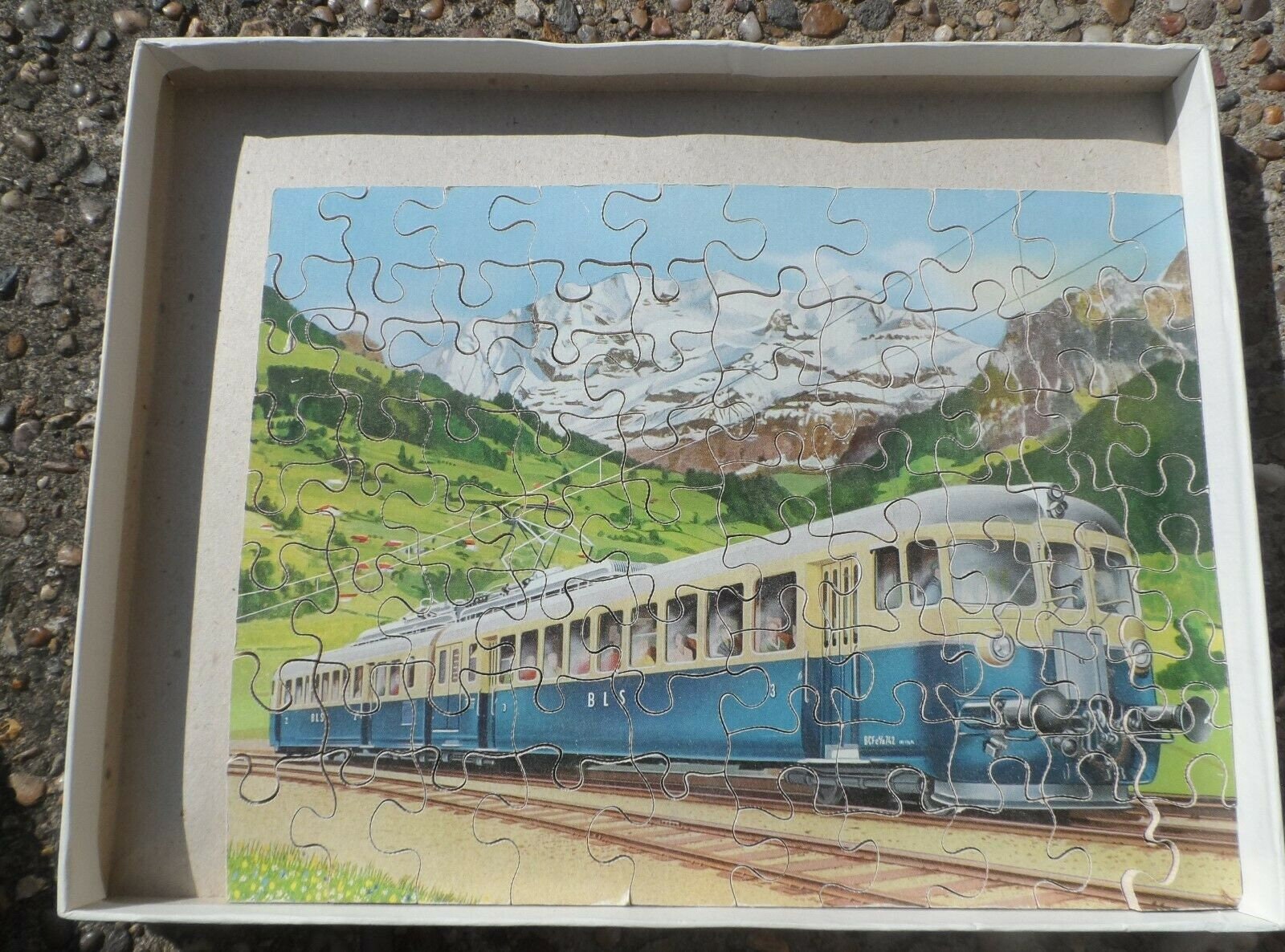 Vintage Victory Jigsaw Puzzle 80 Wooden Pieces SWISS ELECTRIC Etsy