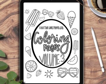 Download Procreate Coloring Etsy