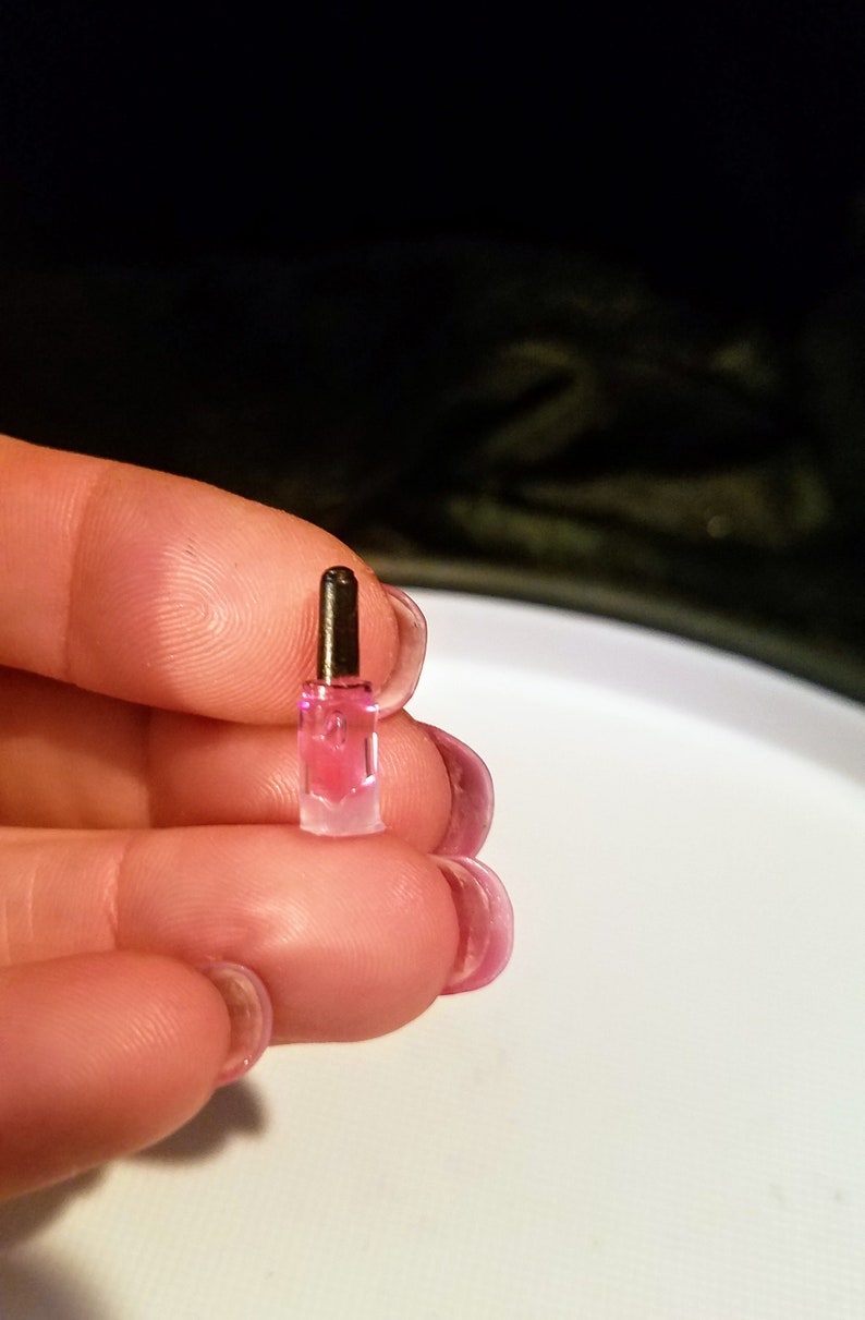 Barbie Manicure Set Miniature Finger Nail Polish Polish Etsy