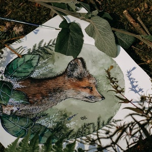 Fox - Little Fox - Print - Art - Forest - Nature - Watercolor - Fox - Art - Illustration