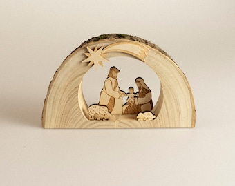 Nativity Scene Grotto Large Nativity