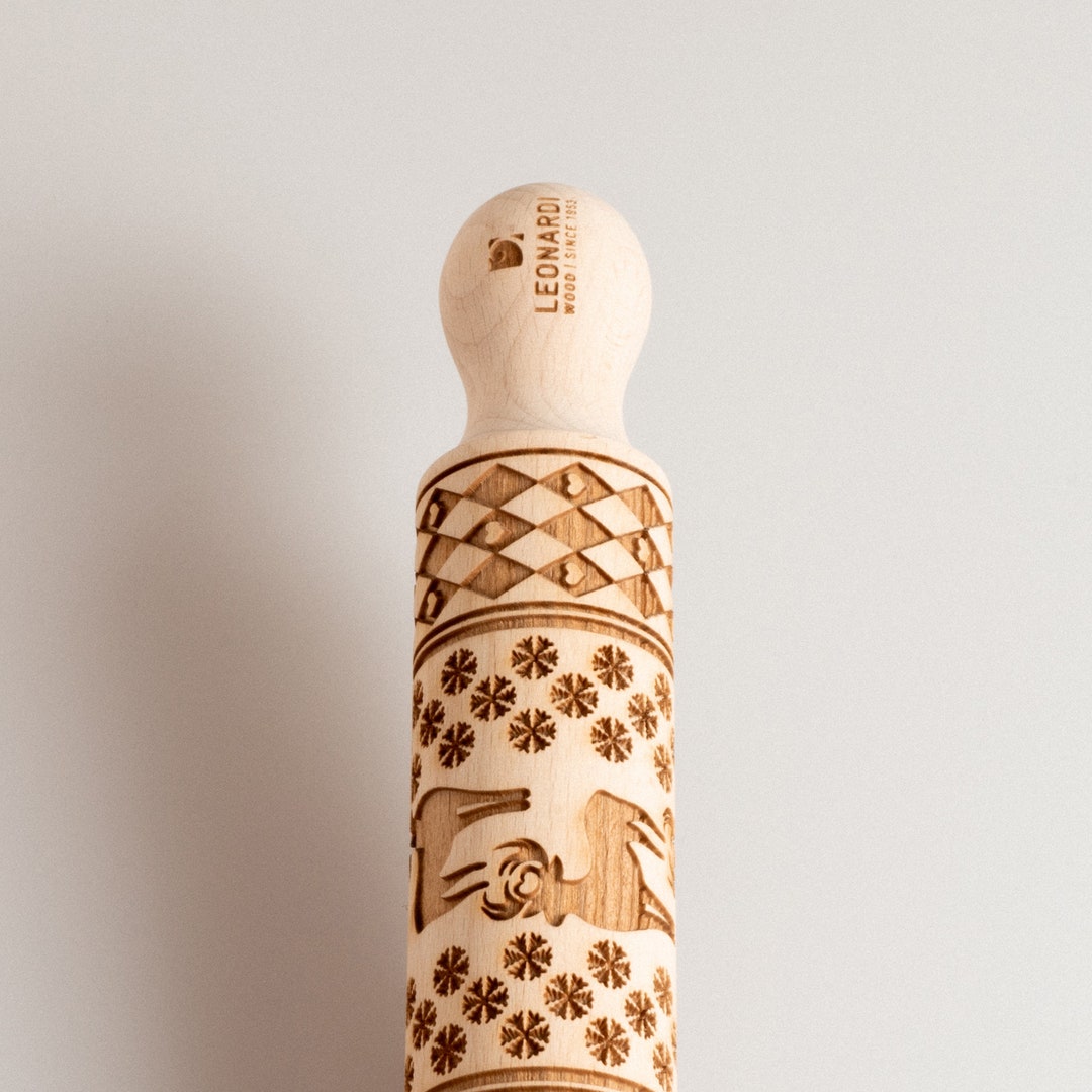 Tyrolean Decorative Rolling Pin Etsy