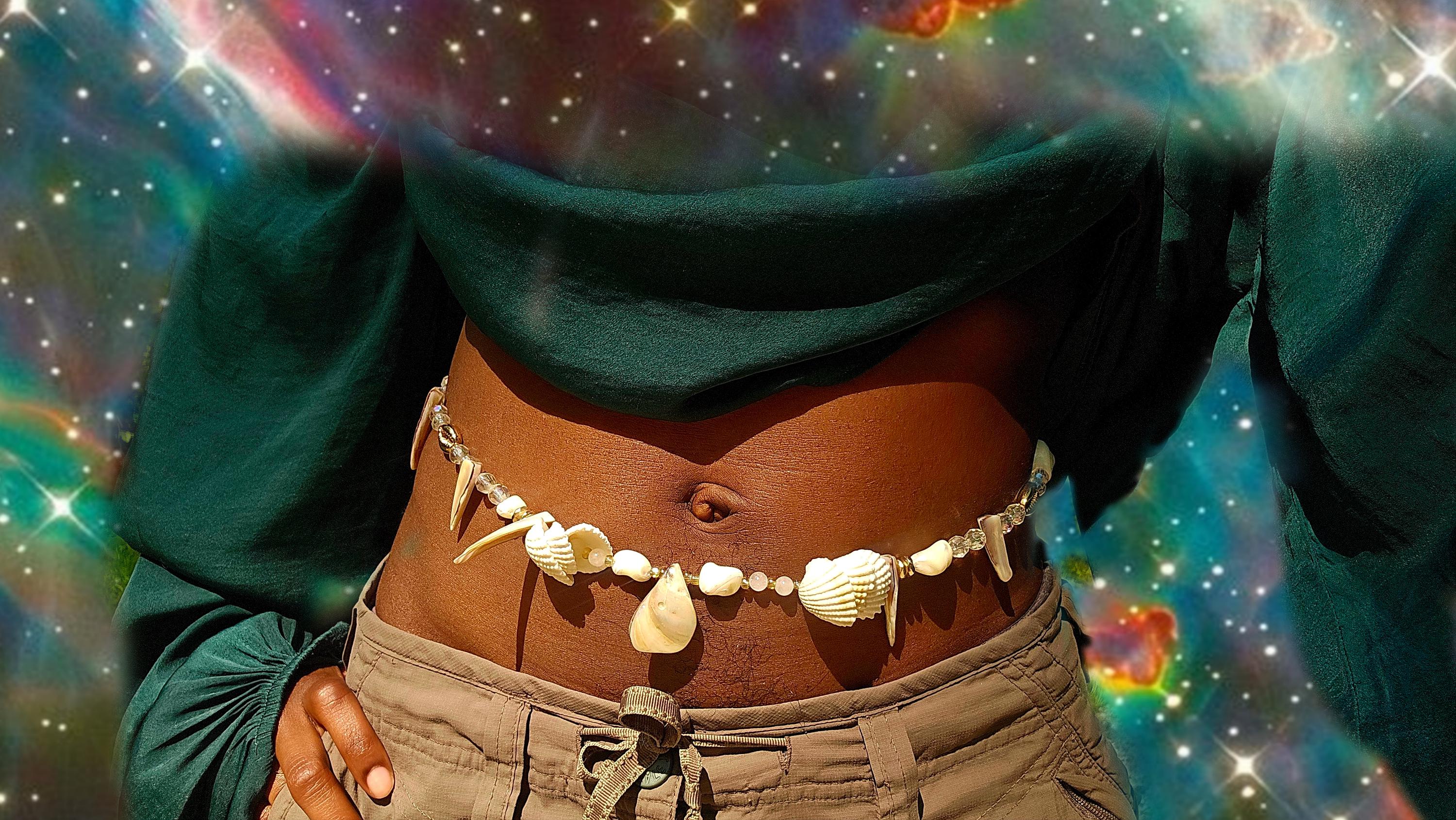 Waist Beads With Cowrie Shells - Etsy