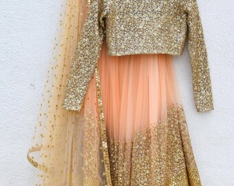 pakistani lehenga design