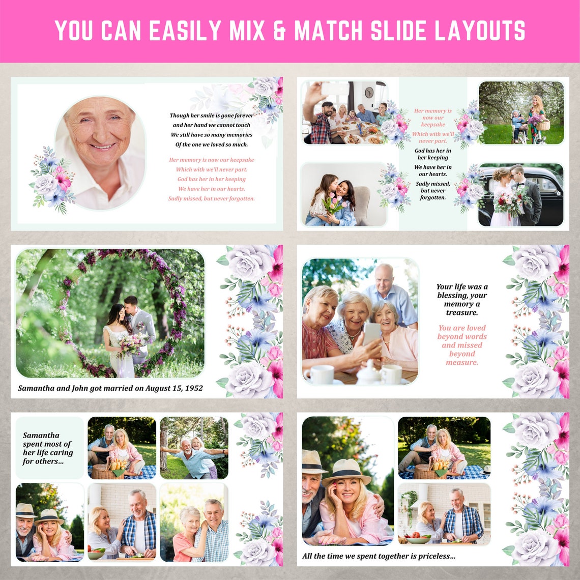 Funeral Slide Show Template with Music Funeral Presentation Etsy Funeral Slide Show Template with Music Funeral Presentation Etsy