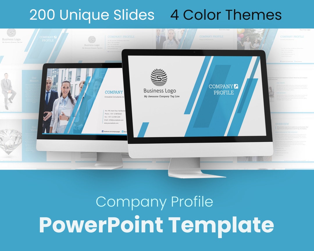 Company Profile Powerpoint Template