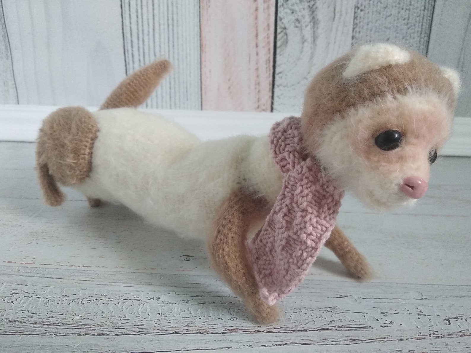 11 inches Ferret plush Realistic stuffed animal Etsy