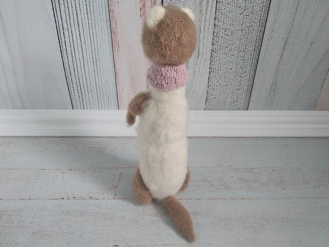 11 inches Ferret plush Realistic stuffed animal Etsy