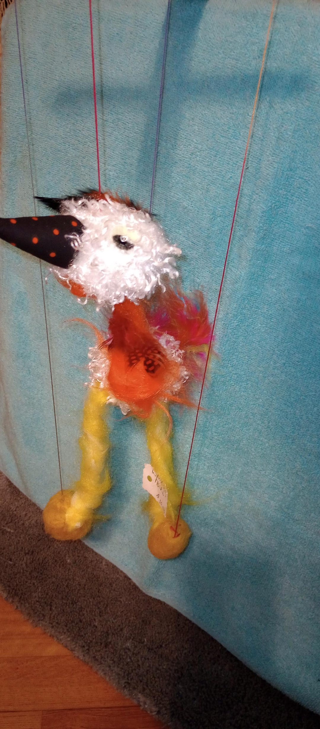 Pastel Bird String Puppet, Kids Walkingbird Toy - Etsy
