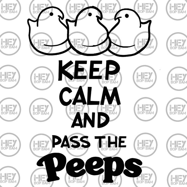 Keep Calm Peeps, keep calm, peeps, keep calm T-shirt