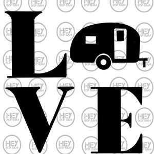 Camper SVG, Camper sticker, DIY camper art