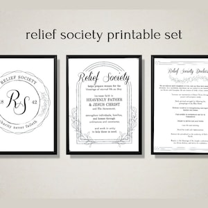 Hjälpföreningens syfte, motto, förklaring/ Utskrivbara material för Hjälpföreningen/ Affischer för LDS/ Nyhetsbrev för Hjälpföreningen/ Mallar