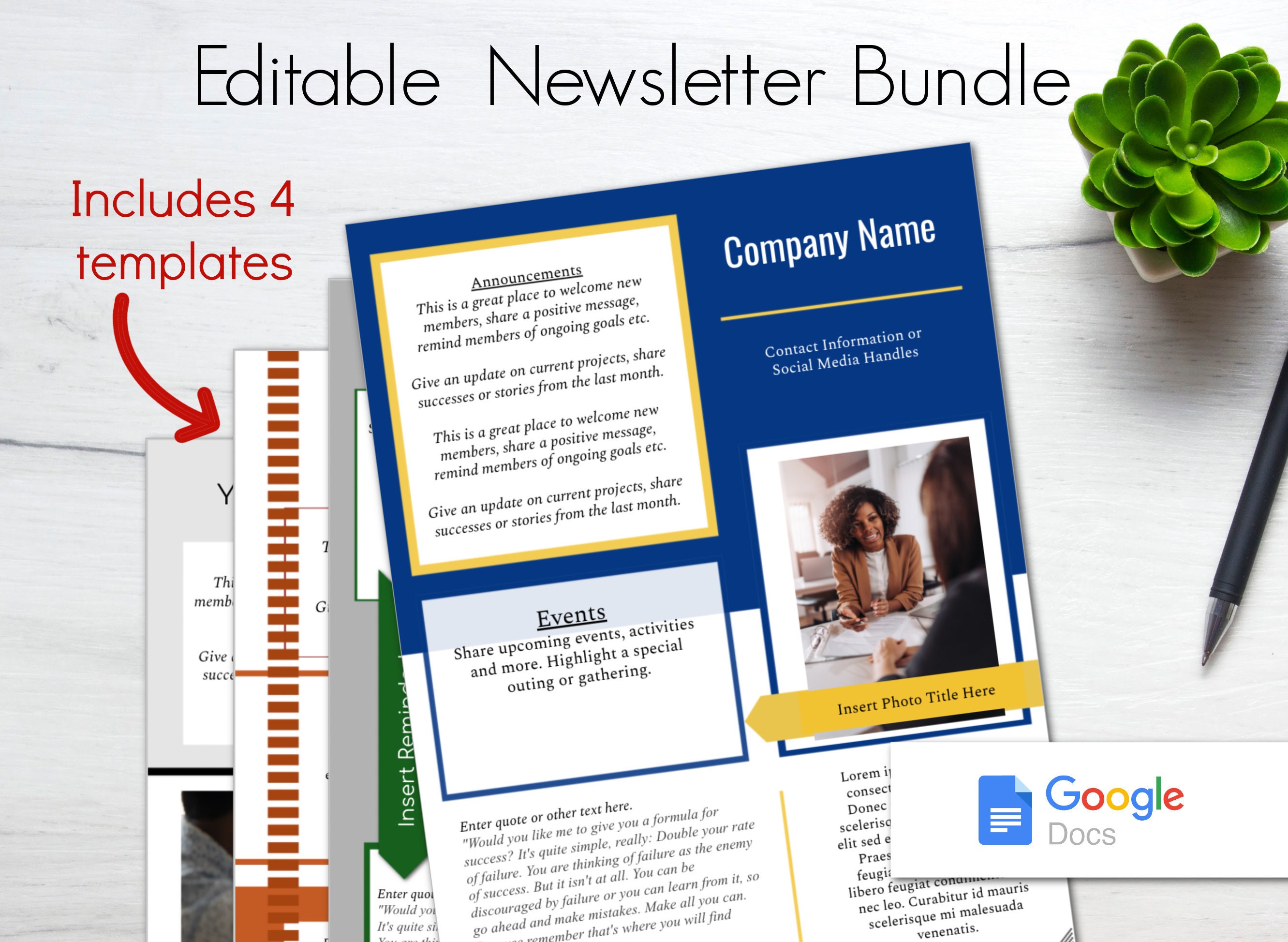 What are Editable Newsletter Templates & Where to Find Them?