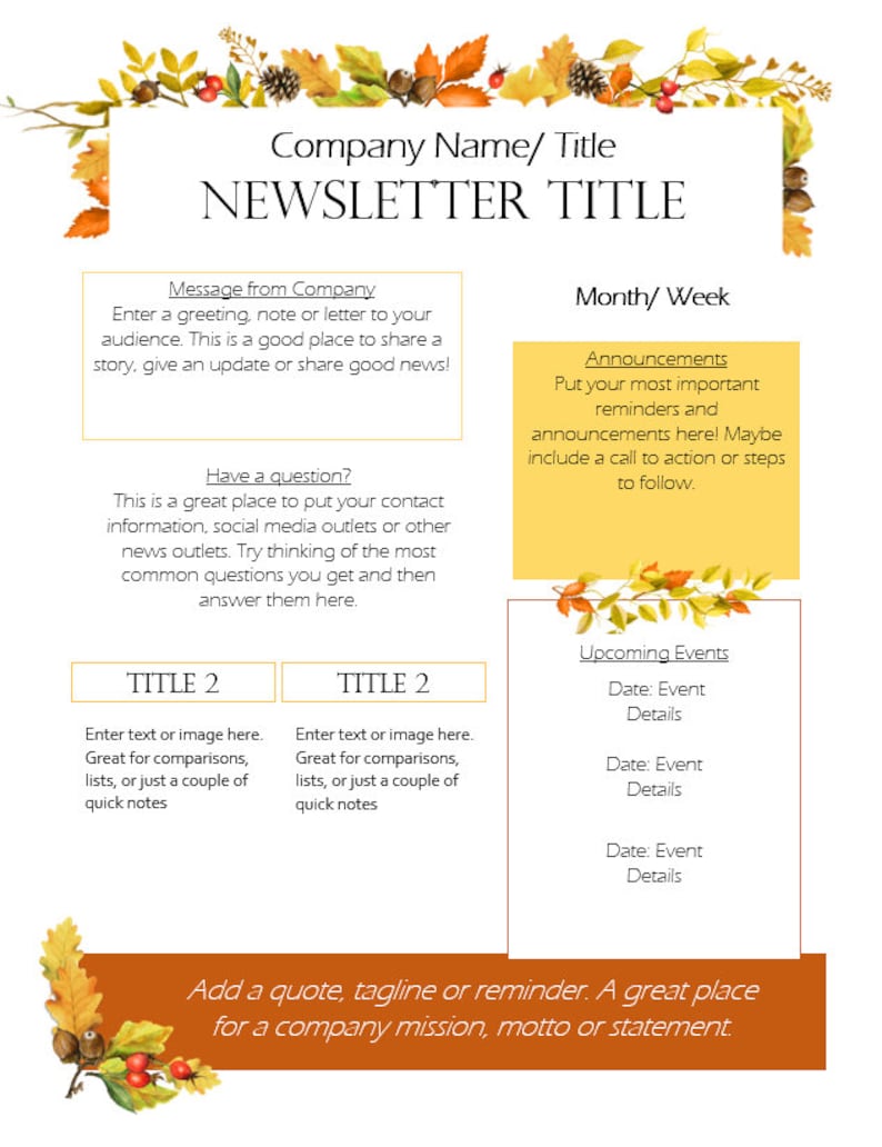 editable-newsletter-template-ms-word-newsletter-template-business-newsletter-fall-newsletter