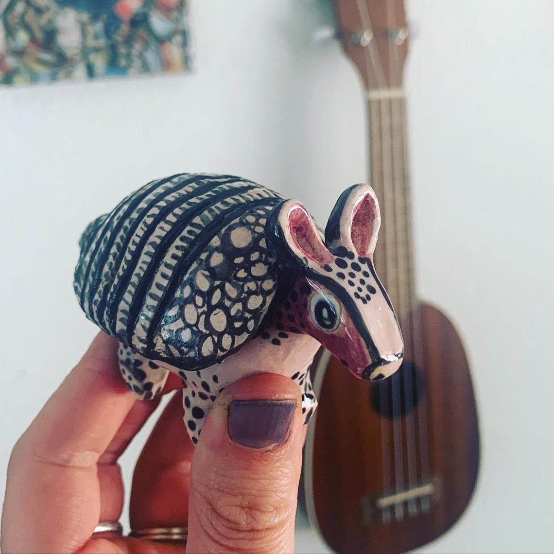 Ceramic armadillo box Etsy