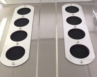 1 set of Aluminum Hood Vents [] Customizable