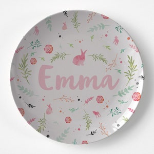 Barnyard Floral | Easter | Gift Idea | Personalized | Dishwasher Safe | Oven Safe | Microwave Safe | DecoWare®