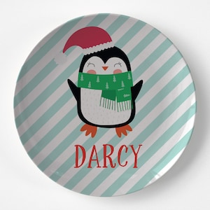 Penguin | Christmas | Gift Idea | Personalized | Dishwasher Safe | Oven Safe | Microwave Safe | DecoWare®