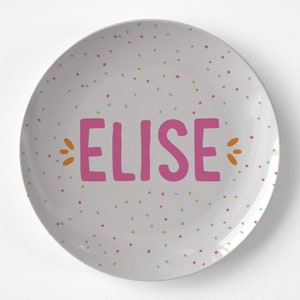 Confetti Pink | Summer | Gift Idea | Personalized | Dishwasher Safe | Oven Safe | Microwave Safe | DecoWare®