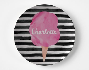 Cotton Candy | Summer | Gift Idea | Personalized | Dishwasher Safe | Oven Safe | Microwave Safe | DecoWare®