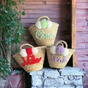 Petit Panier Couffin enfant   personnalisé
