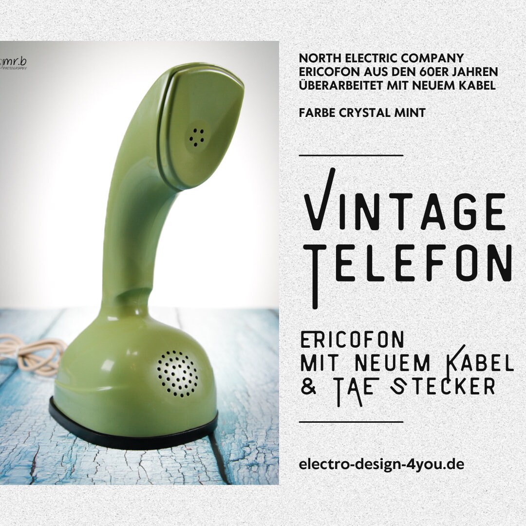 Ericofon エリコフォン 1960s ヴィンテージ 北欧デザイン