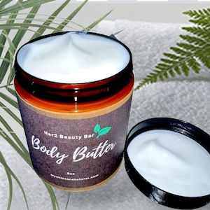 Whipped Body Butter, Your Choice of Favorite Fragrance, Natural Body Moisture