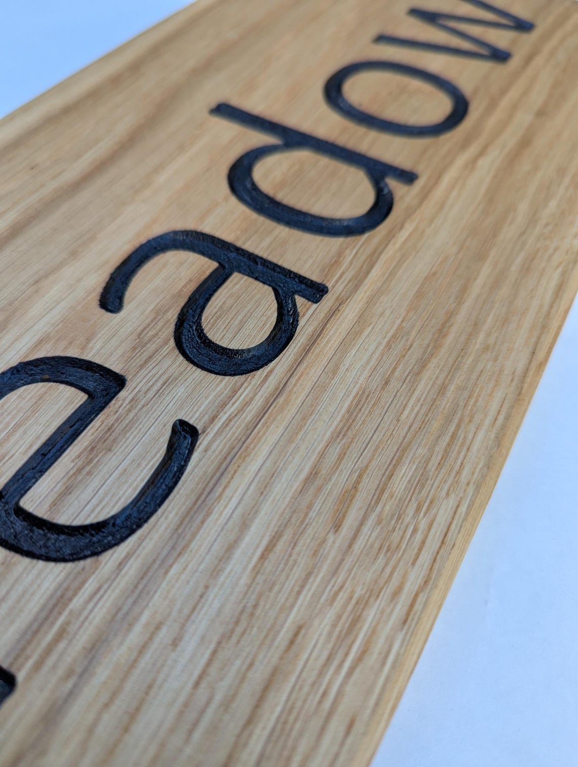Personalised Oak Arrow Sign With Post Custom House Sign Outdoor ...