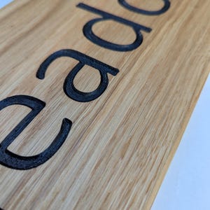 Oak Sign Postscript Personalised Oak Arrow Sign With Post Custom House Sign Outdoor ...