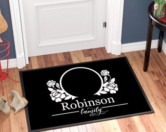Personalised Customised Printed Doormat Personalized Customized Entrance Door Mat Personalised Welcome Doormat Rug Carpet Printed Doormat