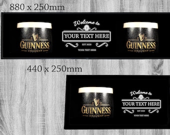 New And Sealed Pack Of 100 Guiness Beer Mats Man Cave Pub Bars 