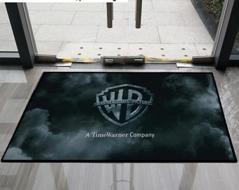 Personalised Custom Printed  business Logo Mat Floor Business Door Indoor or outdoor Mat Entrance 3 Mat Sizes Available Machine Washable